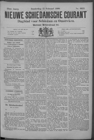Nieuwe Schiedamsche Courant 1900-02-15