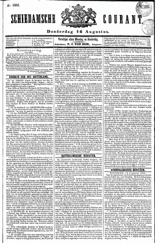 Schiedamsche Courant 1855-08-16