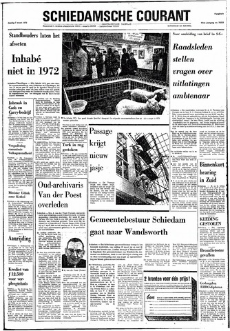 Rotterdamsch Nieuwsblad / Schiedamsche Courant / Rotterdams Dagblad / Waterweg / Algemeen Dagblad 1972-03-07