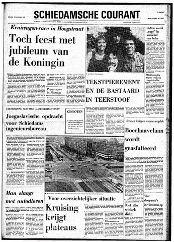 Rotterdamsch Nieuwsblad / Schiedamsche Courant / Rotterdams Dagblad / Waterweg / Algemeen Dagblad 1973-09-04