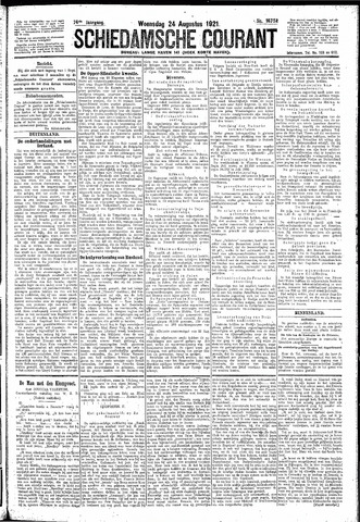 Schiedamsche Courant 1921-08-24
