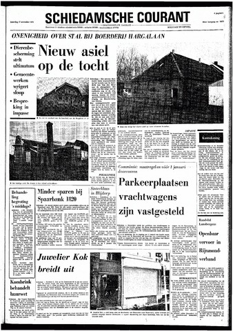 Rotterdamsch Nieuwsblad / Schiedamsche Courant / Rotterdams Dagblad / Waterweg / Algemeen Dagblad 1973-11-17