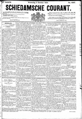 Schiedamsche Courant 1904-10-05
