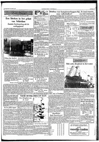 Rotterdamsch Nieuwsblad / Schiedamsche Courant / Rotterdams Dagblad / Waterweg / Algemeen Dagblad 1955-03-09