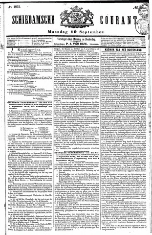 Schiedamsche Courant 1855-09-10