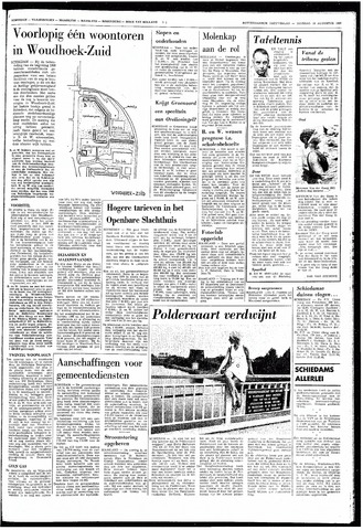 Rotterdamsch Nieuwsblad / Schiedamsche Courant / Rotterdams Dagblad / Waterweg / Algemeen Dagblad 1969-08-19