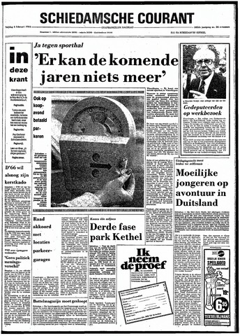 Rotterdamsch Nieuwsblad / Schiedamsche Courant / Rotterdams Dagblad / Waterweg / Algemeen Dagblad 1981-02-06