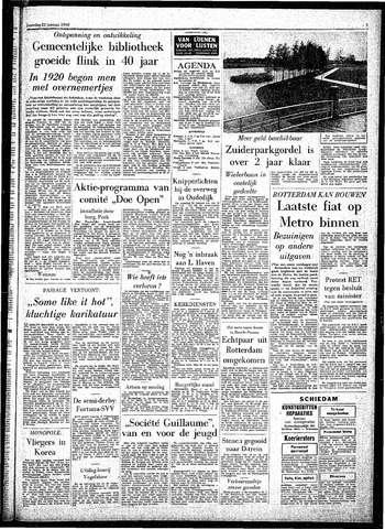 Rotterdamsch Parool / De Schiedammer 1960-01-23