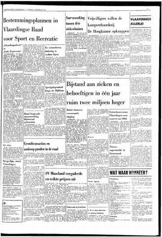 Rotterdamsch Nieuwsblad / Schiedamsche Courant / Rotterdams Dagblad / Waterweg / Algemeen Dagblad 1969-02-04