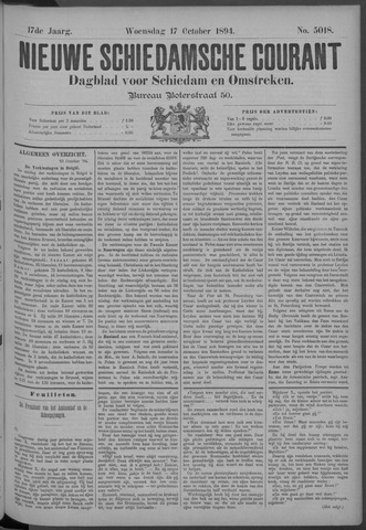 Nieuwe Schiedamsche Courant 1894-10-17