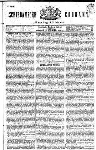 Schiedamsche Courant 1858-03-15