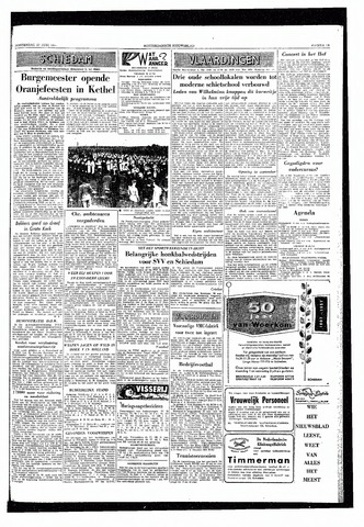 Rotterdamsch Nieuwsblad / Schiedamsche Courant / Rotterdams Dagblad / Waterweg / Algemeen Dagblad 1957-06-27