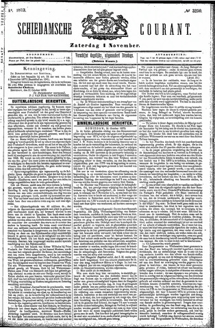 Schiedamsche Courant 1873-11-01