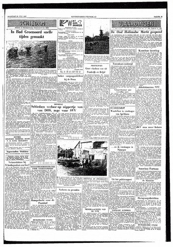 Rotterdamsch Nieuwsblad / Schiedamsche Courant / Rotterdams Dagblad / Waterweg / Algemeen Dagblad 1957-07-29