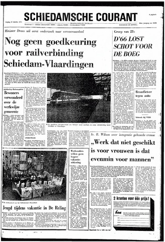 Rotterdamsch Nieuwsblad / Schiedamsche Courant / Rotterdams Dagblad / Waterweg / Algemeen Dagblad 1971-10-22