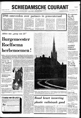Rotterdamsch Nieuwsblad / Schiedamsche Courant / Rotterdams Dagblad / Waterweg / Algemeen Dagblad 1971-03-02