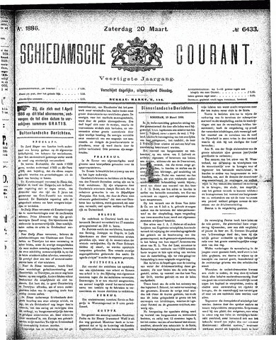 Schiedamsche Courant 1886-03-20