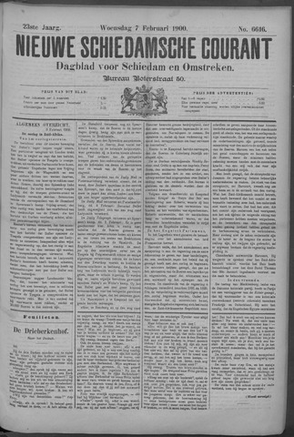 Nieuwe Schiedamsche Courant 1900-02-07