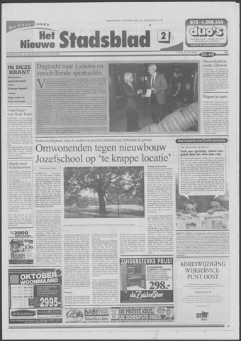 Het Nieuwe Stadsblad 1999-10-07