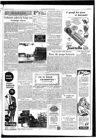 Rotterdamsch Nieuwsblad / Schiedamsche Courant / Rotterdams Dagblad / Waterweg / Algemeen Dagblad 1957-06-07
