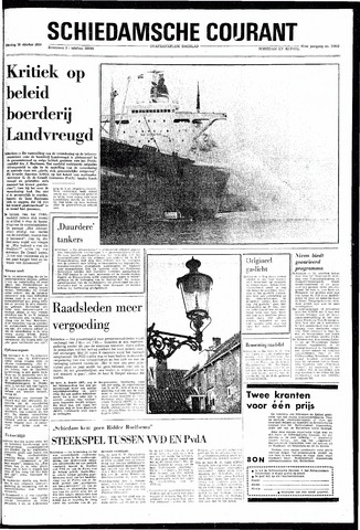 Rotterdamsch Nieuwsblad / Schiedamsche Courant / Rotterdams Dagblad / Waterweg / Algemeen Dagblad 1969-10-28
