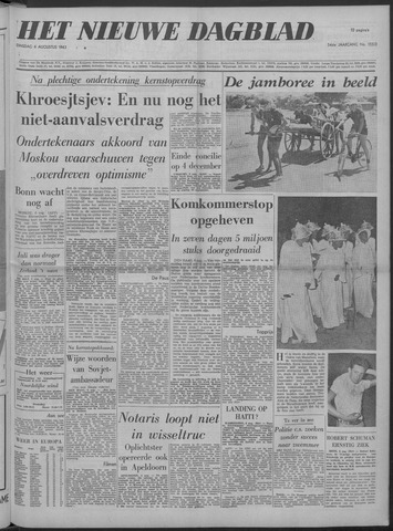 Nieuwe Schiedamsche Courant 1963-08-06