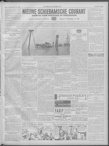 Nieuwe Schiedamsche Courant 1938-10-26