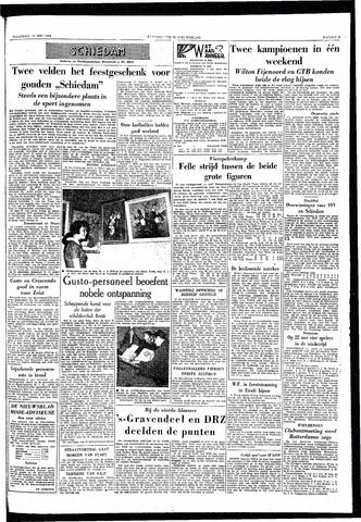 Rotterdamsch Nieuwsblad / Schiedamsche Courant / Rotterdams Dagblad / Waterweg / Algemeen Dagblad 1958-05-12