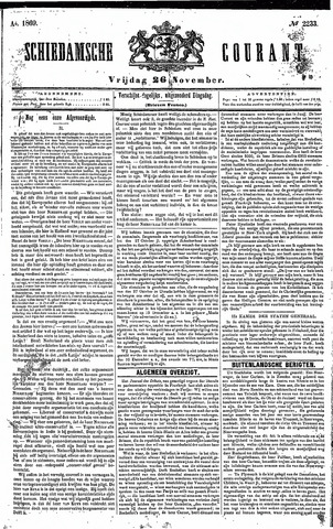Schiedamsche Courant 1869-11-26