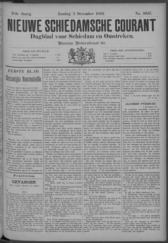 Nieuwe Schiedamsche Courant 1894-12-02