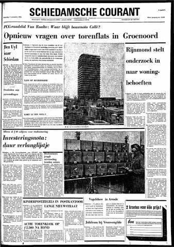 Rotterdamsch Nieuwsblad / Schiedamsche Courant / Rotterdams Dagblad / Waterweg / Algemeen Dagblad 1972-11-04