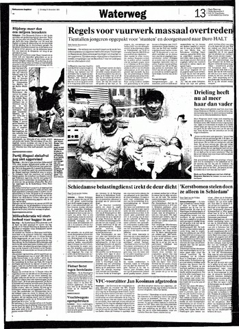 Rotterdamsch Nieuwsblad / Schiedamsche Courant / Rotterdams Dagblad / Waterweg / Algemeen Dagblad 1991-12-31