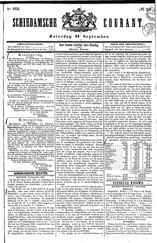 Schiedamsche Courant 1852-09-11