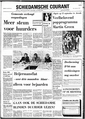 Rotterdamsch Nieuwsblad / Schiedamsche Courant / Rotterdams Dagblad / Waterweg / Algemeen Dagblad 1973-08-21
