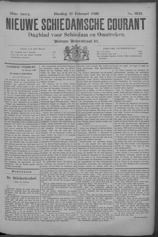 Nieuwe Schiedamsche Courant 1900-02-13