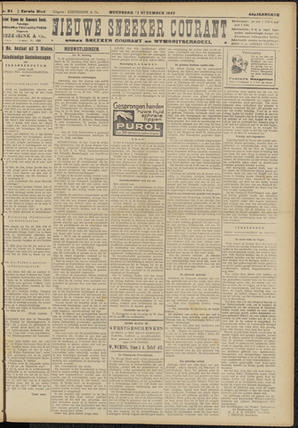 Sneeker Nieuwsblad nl 1927-12-21