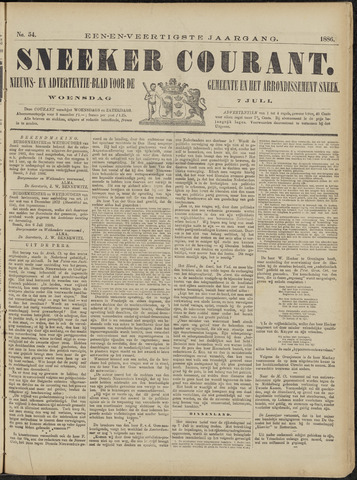 Sneeker Nieuwsblad nl 1886-07-07