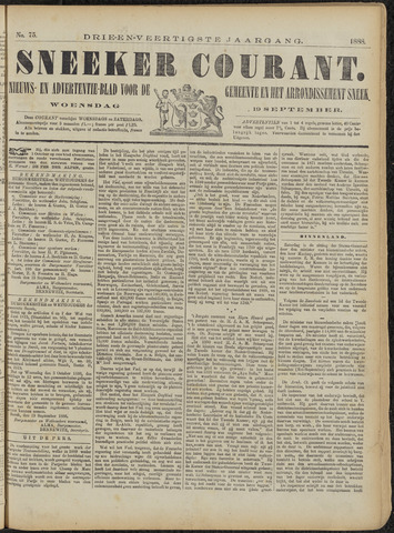 Sneeker Nieuwsblad nl 1888-09-19