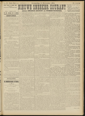 Sneeker Nieuwsblad nl 1929-12-18