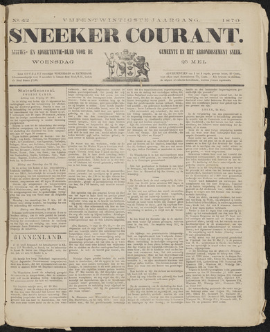 Sneeker Nieuwsblad nl 1870-05-25