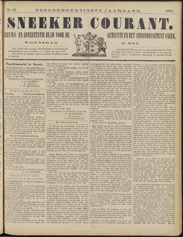 Sneeker Nieuwsblad nl 1884-05-21