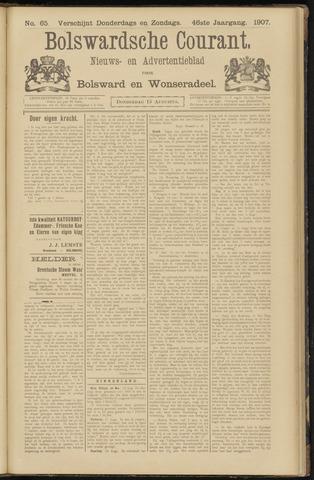 Bolswards Nieuwsblad nl 1907-08-15
