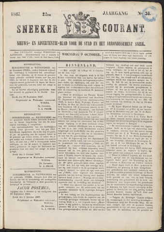 Sneeker Nieuwsblad nl 1867-10-09