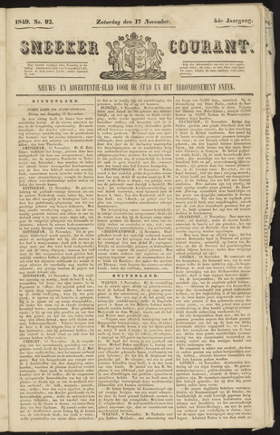 Sneeker Nieuwsblad nl 1849-11-17