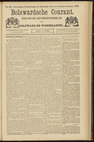 Bolswards Nieuwsblad nl 1898-10-16