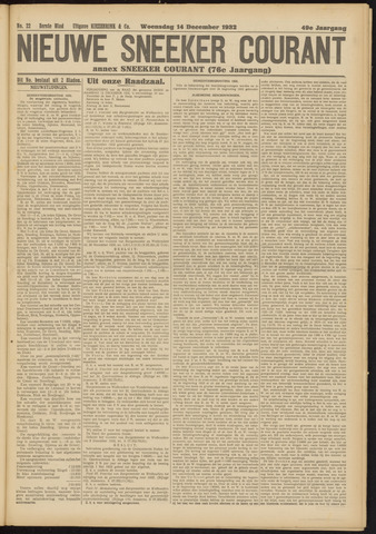 Sneeker Nieuwsblad nl 1932-12-14