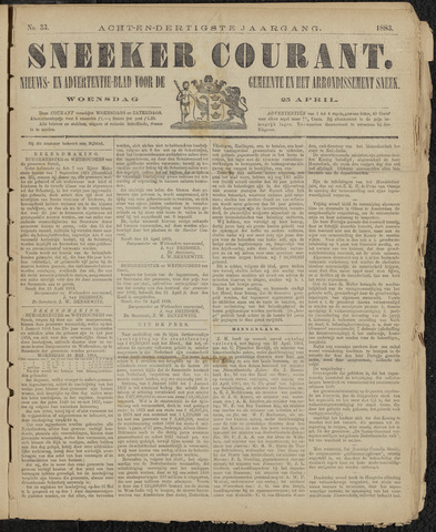 Sneeker Nieuwsblad nl 1883-04-25