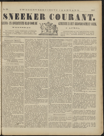 Sneeker Nieuwsblad nl 1887-04-06