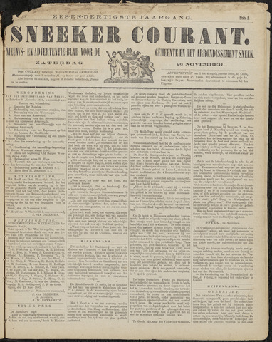 Sneeker Nieuwsblad nl 1881-11-26