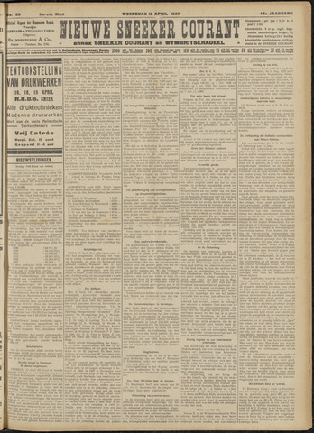 Sneeker Nieuwsblad nl 1927-04-13